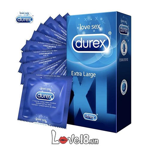  Phân phối Bao cao su Durex Extra Large size XL chính hãng