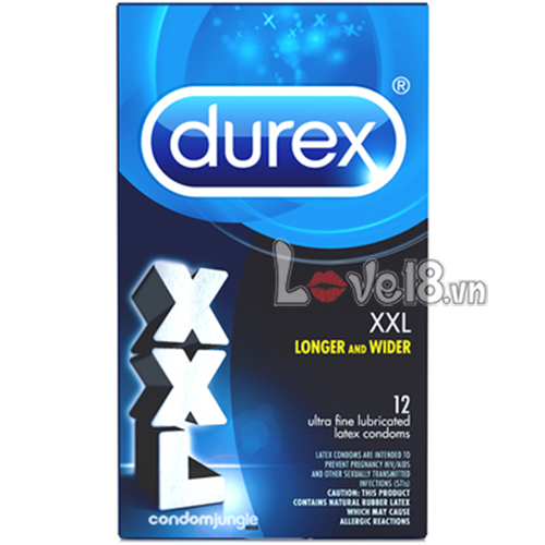  Bảng giá Bao Cao Su Size Lớn Durex XXL Hộp 12 tốt nhất